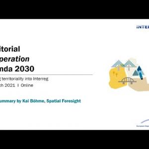 Embedded thumbnail for Video | Territorial Cooperation Agenda 2030 - Event summary (16 March 2021)